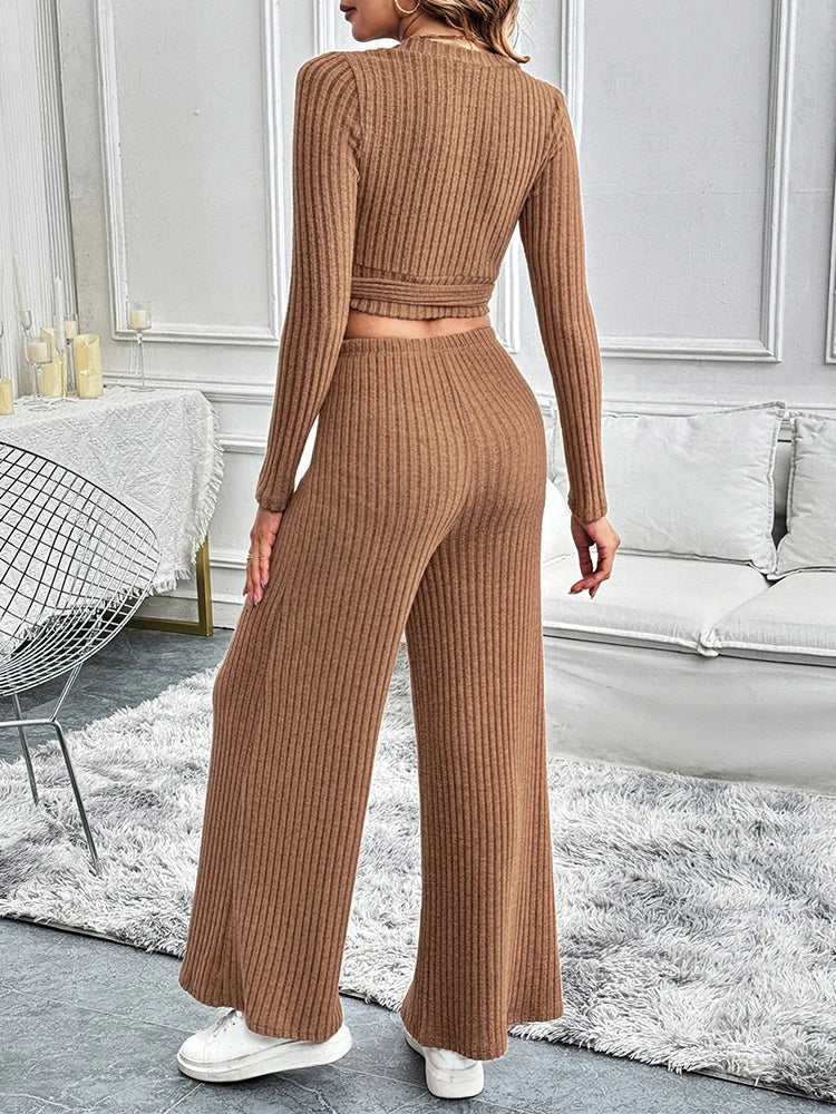 Women 2 Piece Knit Set
