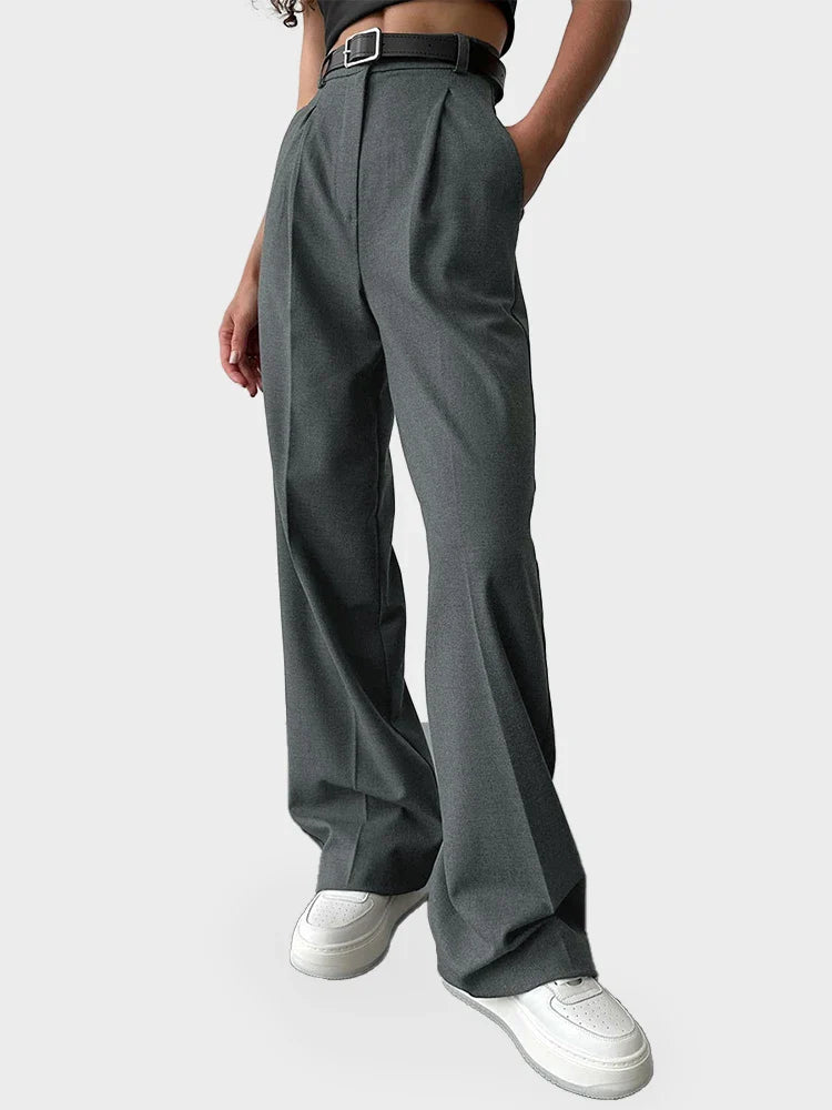 Women's Long Straight Suit Pants